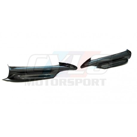 MOUSTACHES CARBONE POUR PARE-CHOCS M-TECH E90 E91 05-08