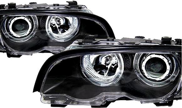 Pièces Auto Services - Phare angel Eyes BMW E46 98/01