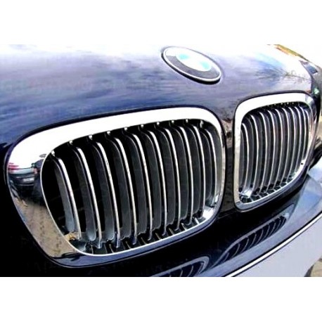 Grille de calandre chrome BMW Série 3 E46 berline phase 2 KUSTOMORPHOSE