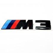 EMBLEME BMW M3 COFFRE VERSION BLACK BMW ORIGINE