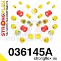 KIT COMPLET SILENT BLOCS POUR BMW SERIE 3 E46 STRONGFLEX 036145B 036145A