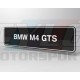 PLAQUES BMW M4 GTS PROMOTIONNELLE M MOTORSPORT