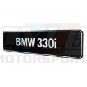 PLAQUES BMW 330i PROMOTIONNELLE M MOTORSPORT