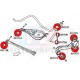 E36 KIT SUSPENSION AR BMW SERIE 3 STRONGFLEX 036046A 036046B