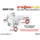 KIT COMPLET SILENTBLOCS E36 STRONGFLEX 036105A 036105B