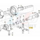 E21 E23 E30 E34 E12 E28 E24 JEU DE REPARATION CROISILLON POUR ARBRE DE TRANSMISSION BMW ORIGINE 26111105398 26117518304