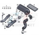 CONDUITE ADMISSION AVEC CLAPET REGULATION MAHLE ORIGINAL MOTEUR N47/N47S/M57 E81 E82 E87 LCI E88 E90 E90 LCI E91 E91 LCI E92 E93