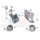 22116787657 SUPPORT MOTEUR GAUCHE BMW ORIGINE N47N N20 N26 BMW F20 F22 F30 F32