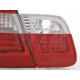 E46 98-01 BERLINE FEUX AR LED ROUGE/BLANC