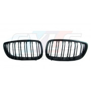 M3 E90 E90 LCI E92 E92 LCI E93 E93 LCI CALANDRE PERFORMANCE NOIR MAT DOUBLE BATONS