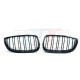 M3 E90 E90 LCI E92 E92 LCI E93 E93 LCI CALANDRE PERFORMANCE NOIR BRILLANT DOUBLE BATONS