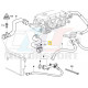 Durite d eau refroidissement pour BMW E46 316-318i M43 11531436407