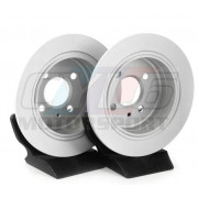 BMW E21- DISQUE RACING AR 258X10MM PERCE ET RAINURE - LA PAIRE