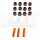 Kit 12 joints de queue de soupape BMW ORIGINE  E21 E30 E36 E12 E28 E34 E24 E23 E32 E38 E31 Z1 11349059172