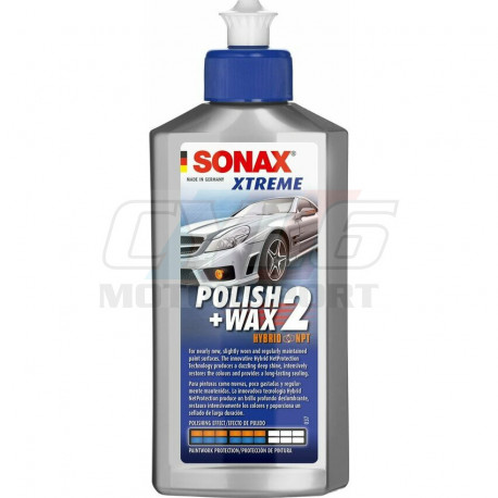 SONAX Xtreme Polish + Cire 2 Hybrid NPT 250 ml