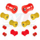 E24 (82-89) E28 (81-88) KIT SILENT-BLOCS TRAIN ARRIERE BMW STRONGFLEX 036124A 036124B