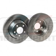 324X20mm Paire de disques ar pour bmw X5 E53 4.4I N62  4.6IS  4.8IS 34216756849