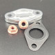 Kit Couvercle de fermeture pompe a air secondaire " Block Off plate " BMW 11721742644 11727514860 11721742644